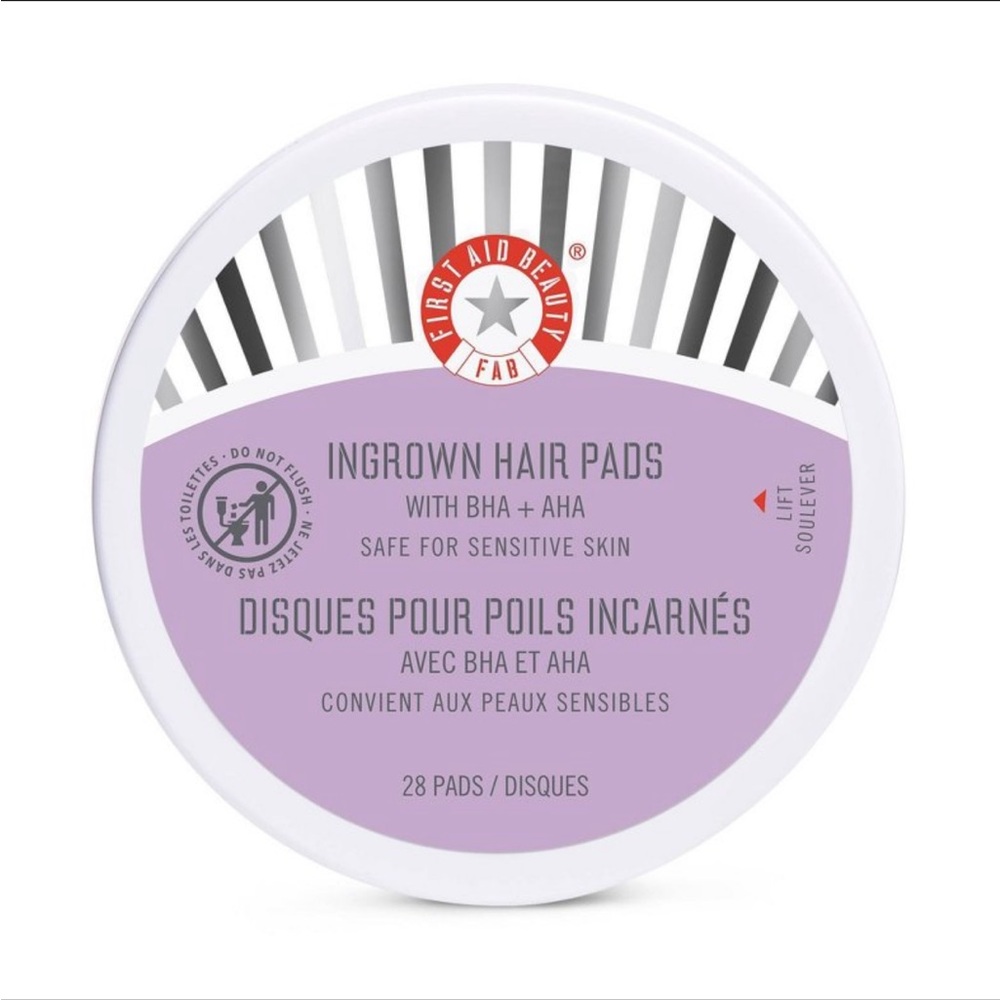 First Aid Beauty Ingrown Hair Pads Sensitive Skin Clean Beauty cruelty free NWT